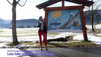 Ski-Reportage: An der Hörnerbahn mit Lena.