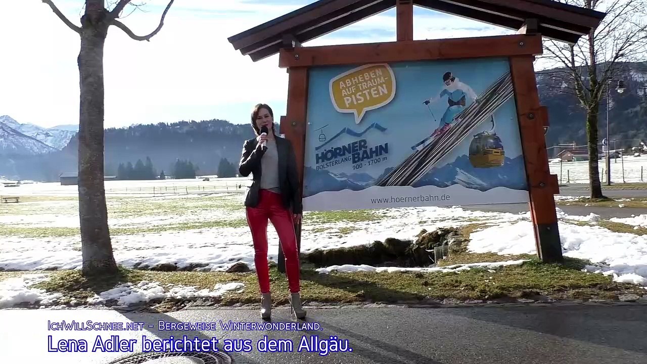 Ski-Reportage: An der Hörnerbahn mit Lena.