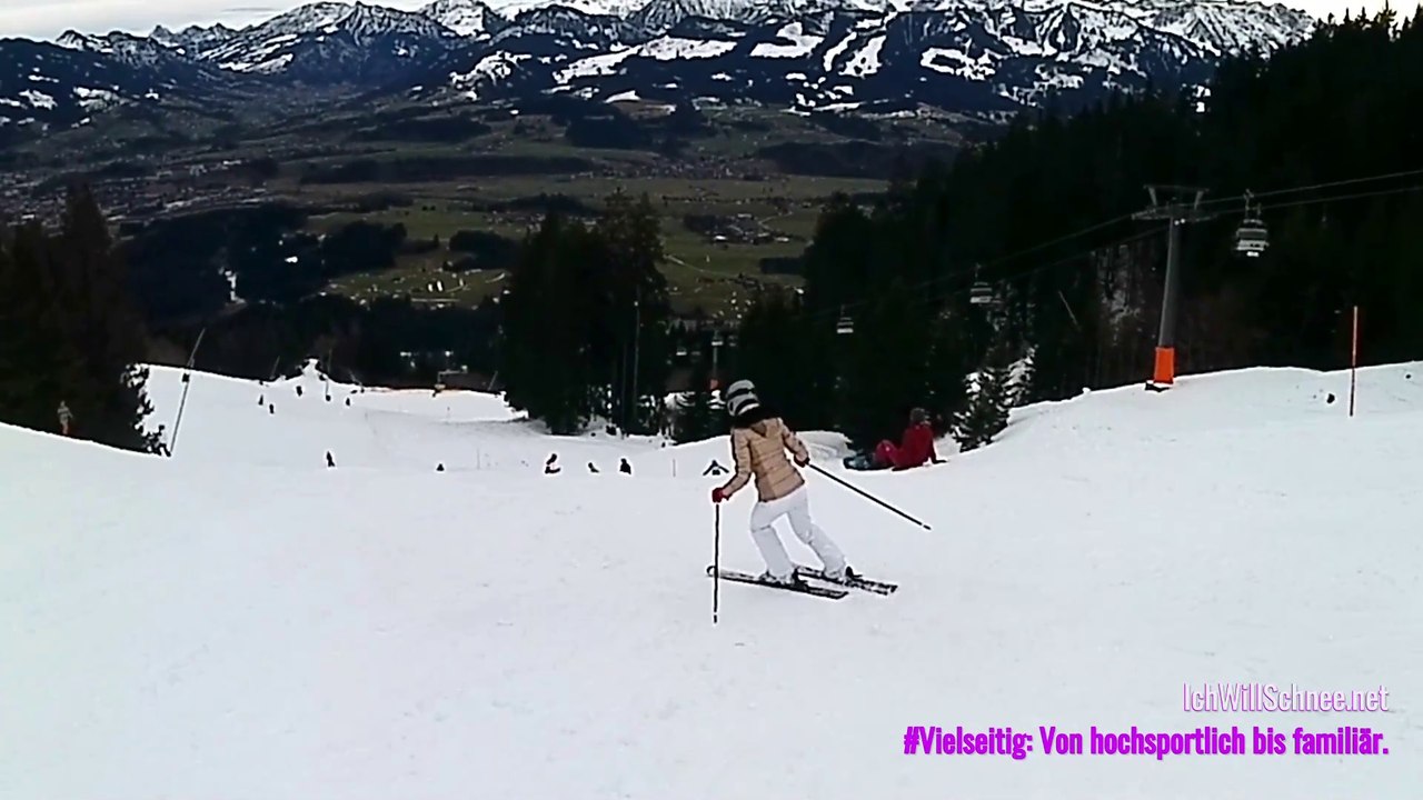 Teaser Frühlingsskifahren bei GO-Ofterschwang mit Lena, 02/2020.