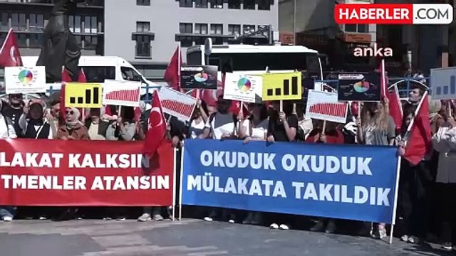 Ataması Yapılmayan Öğretmenler Ankara'dan Seslendi: Mülakata Değil Liyakata Atama