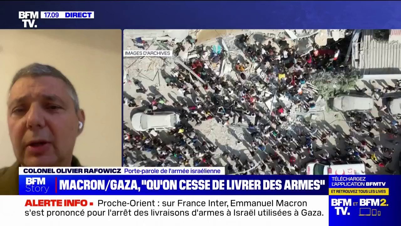 Olivier Rafowicz (porte-parole de l'armée israélienne): "Israël ne capitulera en aucun cas contre les terroristes"