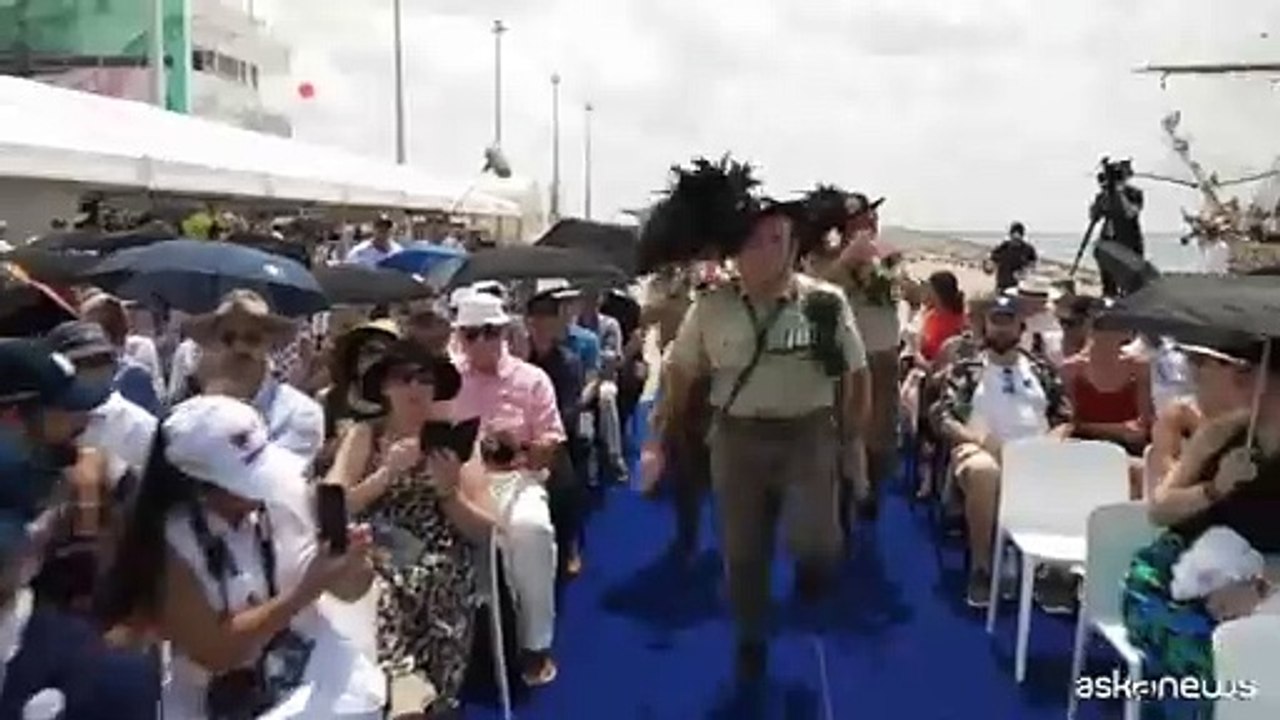 Tappa in Australia per il tour mondiale della nave Amerigo Vespucci