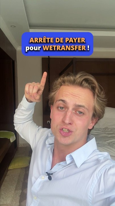 Arrête de payer pour WeTransfer 