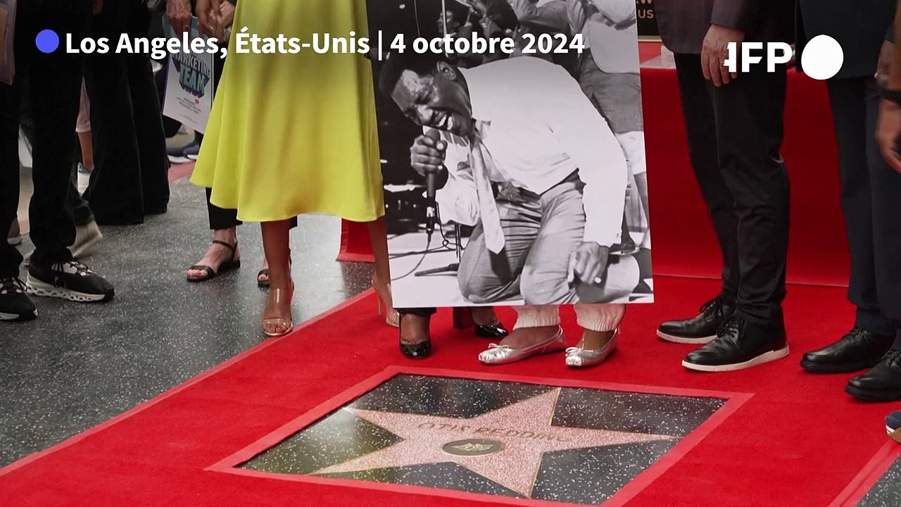 Le chanteur américain Otis Redding honoré à Hol...