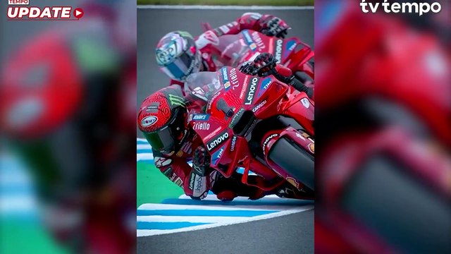 Hasil Sprint Race MotoGP Jepang Francesco Bagnaia Menang