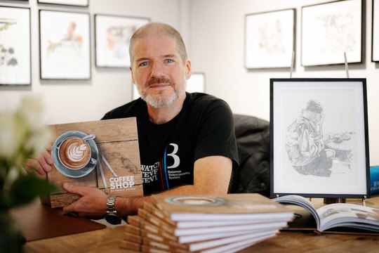 British Comic Book Artist and Illustrator Charlie Adlard Releases His Own Book