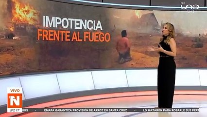 ``CASI ME CAE EL FUEGO`` TESTIMONIO DE UN HOMVBRE QUE PERDIÓ SU CASA EN INCENDIOS