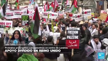 Informe desde Londres: manifestantes exige el fin de la guerra en Gaza