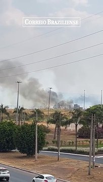 Incêndio no Guará mobiliza seis viaturas do corpo de bombeiros