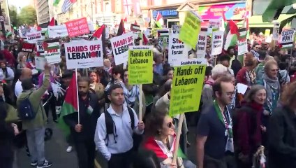 Manifestações às vésperas do aniversário da guerra pedem cessar-fogo em Gaza