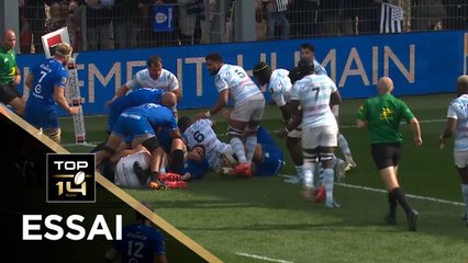 TOP 14 - Essai de Cyril Blanchard (RCV) - RC Vannes - Racing 92