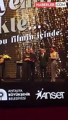 61. Uluslararası Antalya Altın Portakal'da Saadet Işıl Aksoy ödülünü katledilen İkbal ve Ayşegül'e adadı