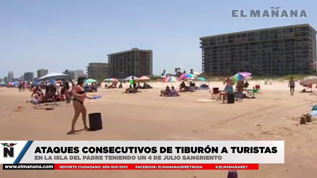 Ataques consecutivos de tiburón a turistas en la Isla del Padre