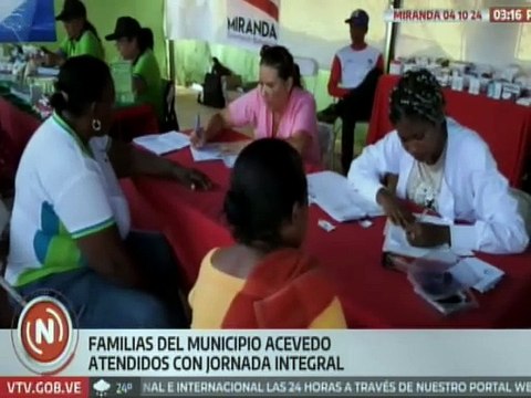 Miranda | Familias del mcpio. Acevedo son beneficiados con jornada integral de salud y alimentación