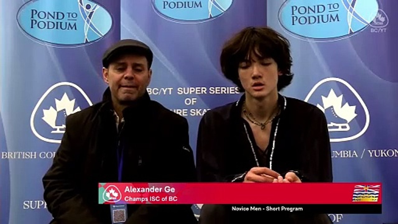 Novice Men Short Program - RINK 3 - 2024 BC/YT Section Super Series Autumn Leaves