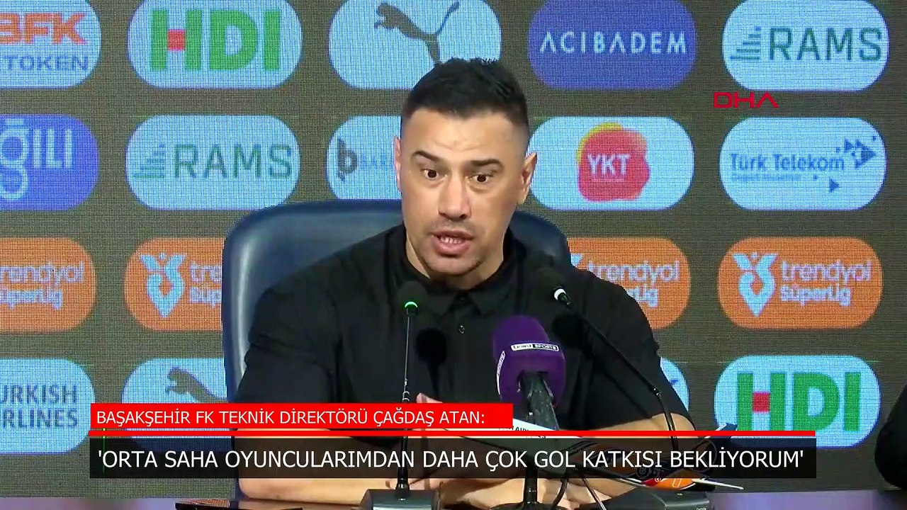 Çağdaş Atan: Orta saha oyuncularından daha fazla çok gol katkısı bekliyorum