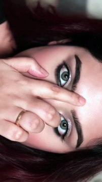 In my eyes , you’ll find a world unseen Lenses from @kwb.lenses shade Nuhi Gray & Sheikha #eyes #eye #illustration #trending #lens