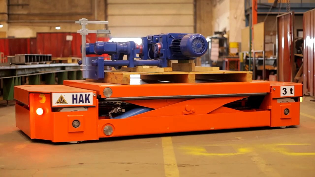 OMNI-DIRECTIONAL TRANSPORT SYSTEM IN USE