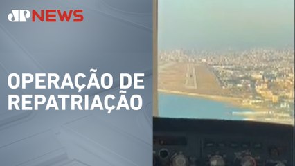Primeiro voo de resgate da FAB decola de Beirute neste sábado (05)
