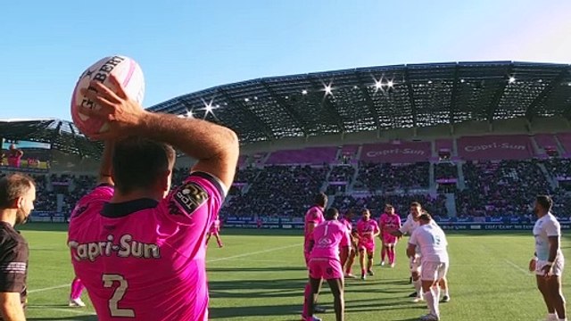 TOP 14 - Essai de Peniasi Dakuwaqa (SFP) - Stade Français Paris - Montpellier Hérault Rugby