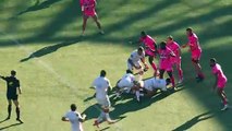 TOP 14 - Essai de Alexis Bernardet (MHR) - Stade Français Paris - Montpellier Hérault Rugby