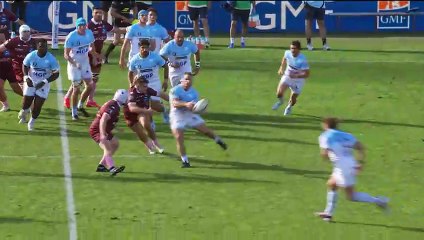 TOP 14 - Essai de Maxime Machenaud (AB) - Union Bordeaux-Bègles - Aviron Bayonnais