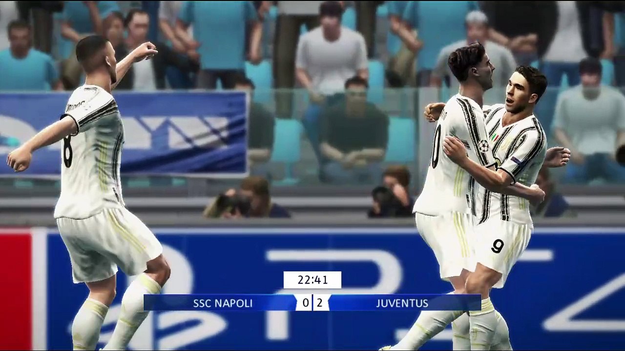 Napoli vs Juventus (Highlights) - PES13 Remastered