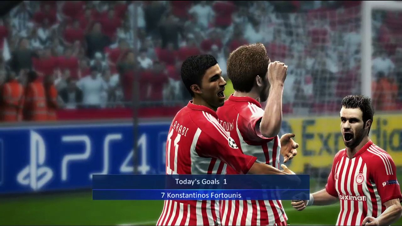 Olympiacos vs PAOK (Highlights) - PES13 Remastered