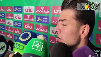 صحبت‌های سعید مهری بعد از بازی پرسپولیس و چادرملو