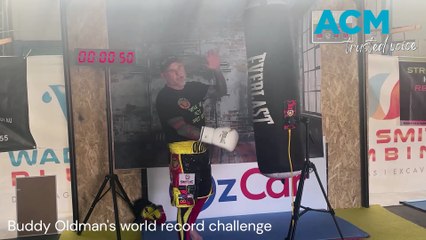 Buddy Oldman's 2024 world record challenge | The Border Mail