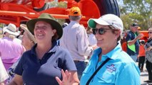 A small farming town in Western Australia is celebrating a giant new attraction – a tractor