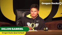 Oregon Ducks Quarterback Dillon Gabriel Ahead of Ohio State Game