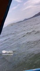 Boat sinking  Boat’s Tragic Submersion