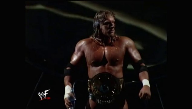 Triple H vs The Rock vs The Big Show WWF Title Triple Threat Match Survivor Series 14/11/99