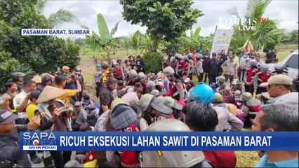 Télécharger la video: Ricuh Eksekusi Lahan Sawit di Pasaman Barat, Warga Bentrok dengan Polisi