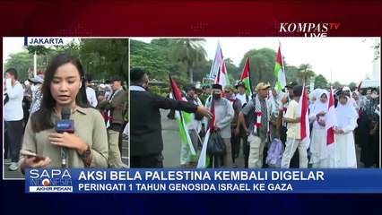 Aksi Bela Palestina Kembali Digelar di Monas