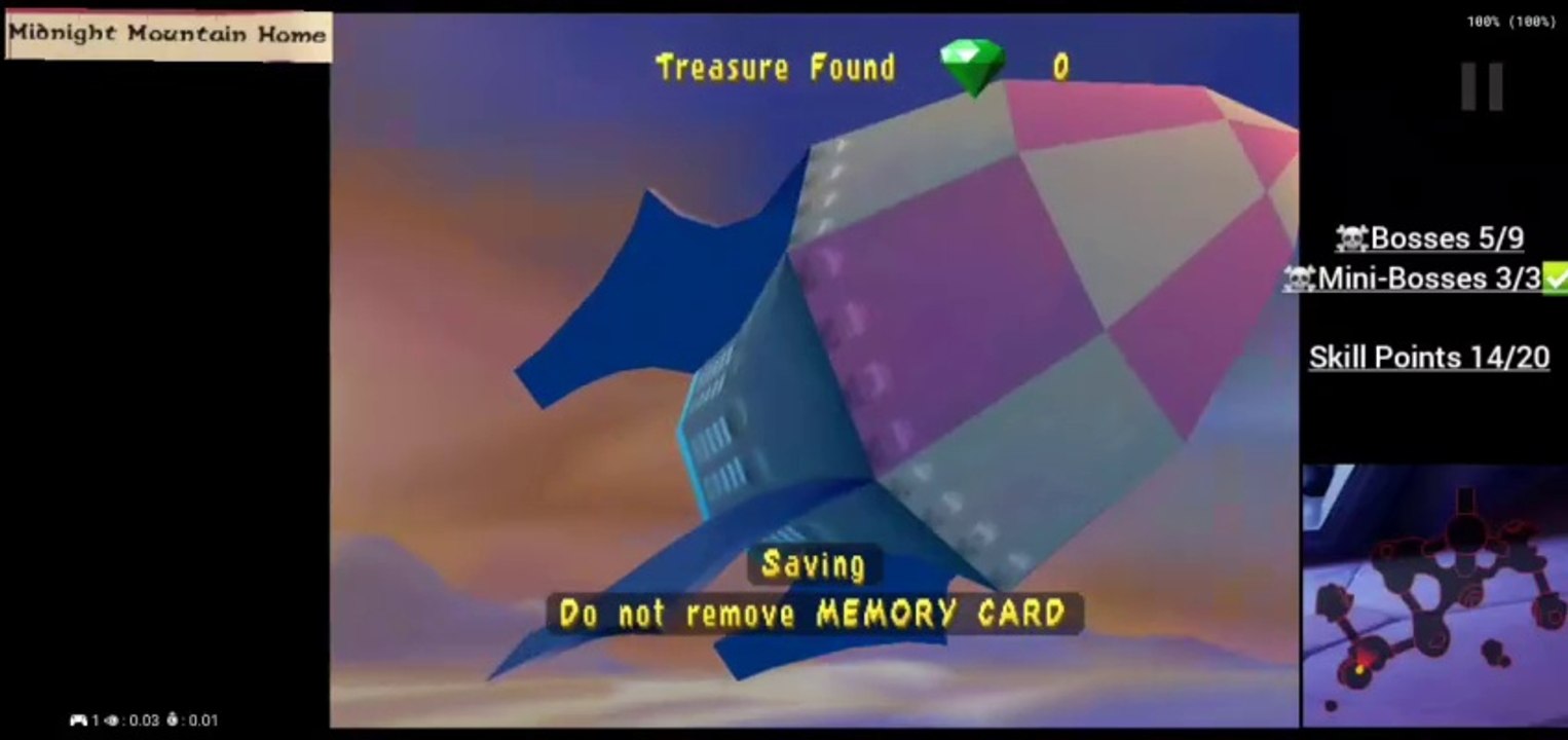 Spyro 3 Year of the Dragon PS1 Walkthrough Part 24 100%