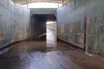 sawaimadhopur...जी का जंजाल बना रेलवे अण्डरपास में भरा पानी
