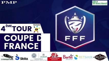 LE TELETHON S'INVITE AU BLANC MESNIL POUR LE 4ème TOUR DE COUPE DE FRANCE