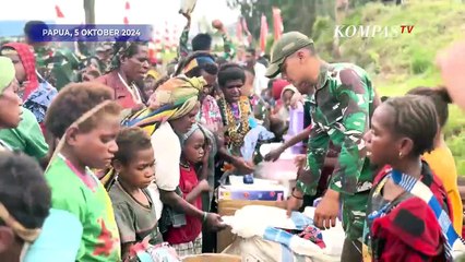 Memperingati Hari Ulang Tahun TNI ke-79, Satgas Pamtas Mobile Yonif 509/BY Gelar Syukuran di Papua