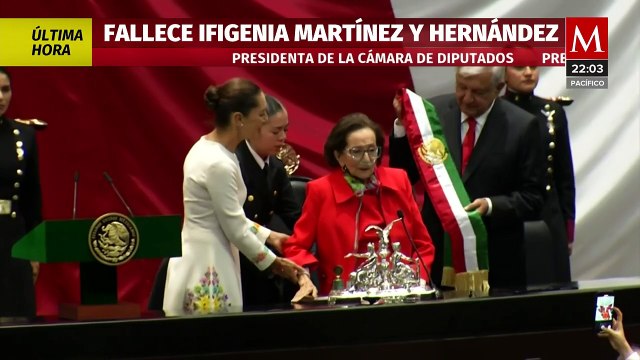 Reacciones al fallecimiento de Ifigenia Martínez
