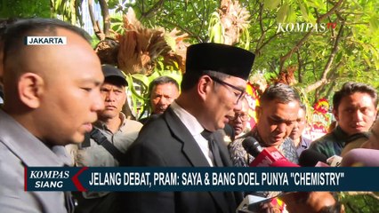 Download Video: Jelang Debat Perdana Cagub-Cawagub Jakarta Malam Ini, Begini Persiapan RK & Pramono