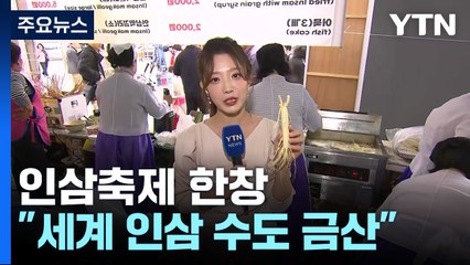 '심 봤다!' 몸도 마음도 건강한 금산 인삼축제 / YTN