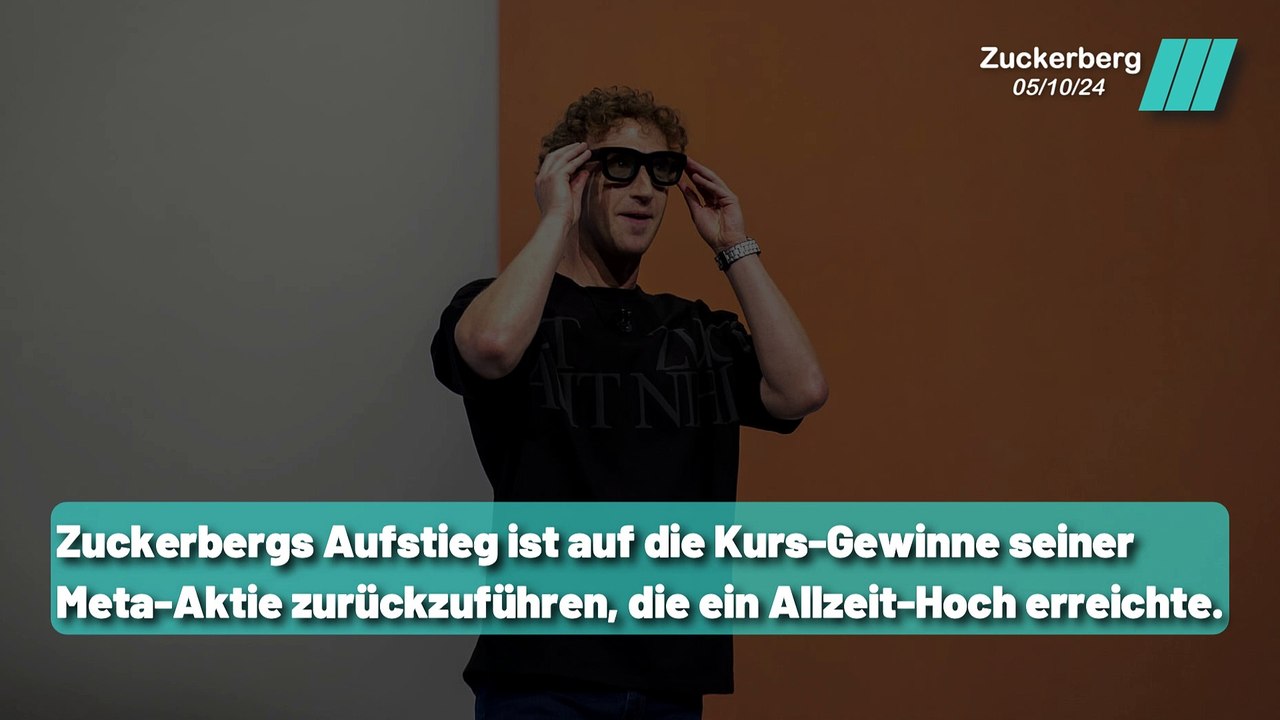 Das Geheimnis von Zuckerbergs Aufstieg