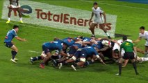 TOP 14 - Essai de Louis Le Brun (CO)- Castres Olympique - Stade Toulousain