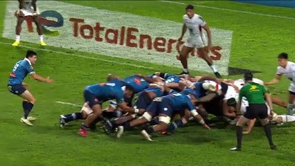 TOP 14 - Essai de Louis Le Brun (CO)- Castres Olympique - Stade Toulousain