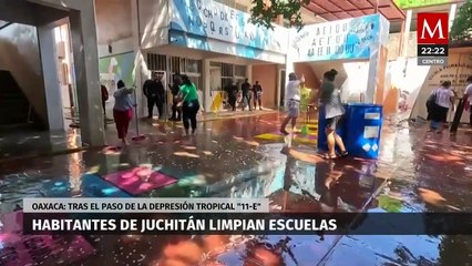 Recuperación en Oaxaca tras el desbordamiento del río los Perros