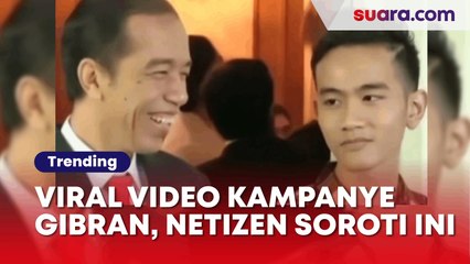 Heboh! Video Kampanye Gibran dan Pernyataan Jokowi, Warganet: Bapak Anak Kok Gak Sinkron?