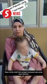 Wisma Transit incident: Palestinian woman says sorry, missing her children distressed her