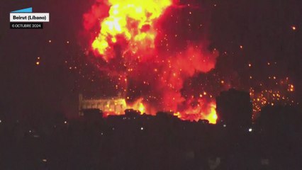 Los aviones de evacuación aterrizan en Beirut en medio de los bombardeos